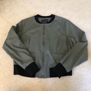 Women’s Green Bomber Jacket